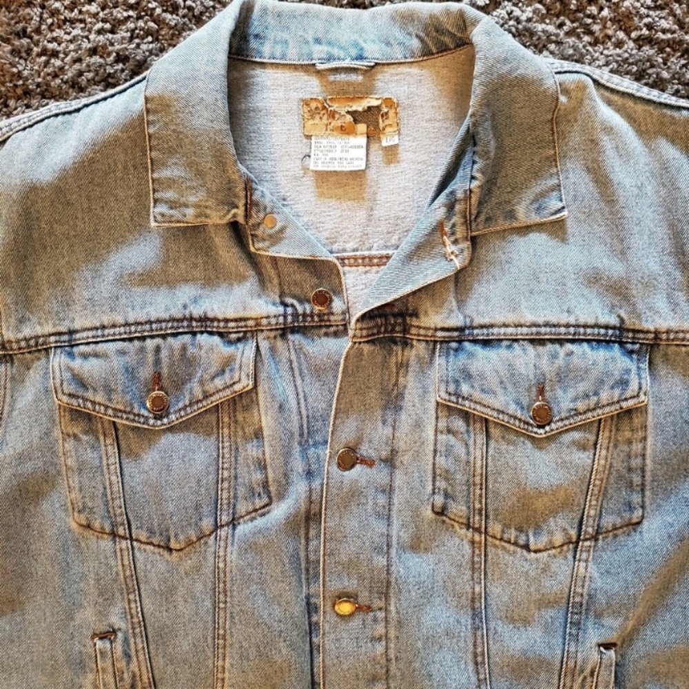 Vintage Wrangler Jean Jacket Large